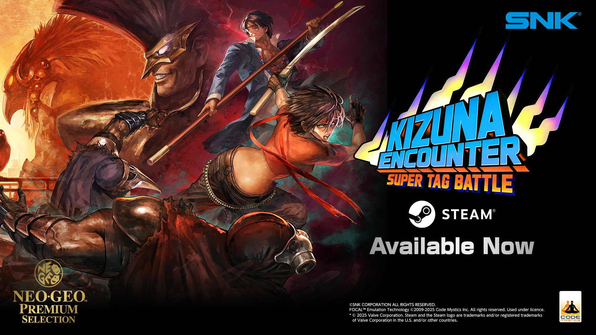¡KIZUNA ENCOUNTER: SUPER TAG BATTLE ya está disponible en Steam!
